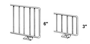 Wire Shelf Dividers