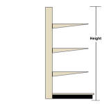 Wall Shelving Height